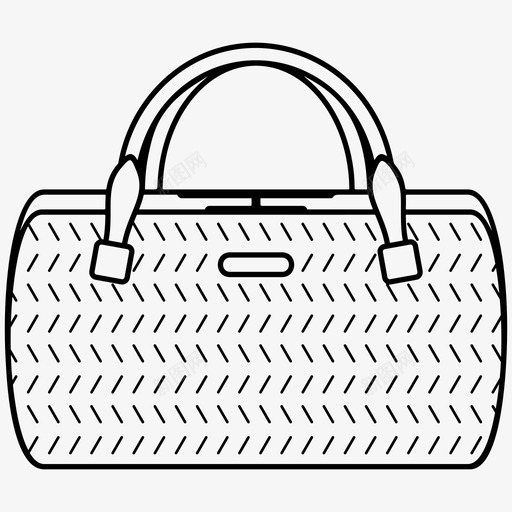 名牌手袋皮革豪华手袋图标svg_新图网 https://ixintu.com 名牌 夏季 手袋 皮革 系列 豪华