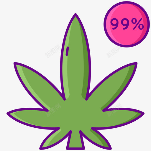 纯cbd油1线性颜色图标svg_新图网 https://ixintu.com cbd 线性 颜色