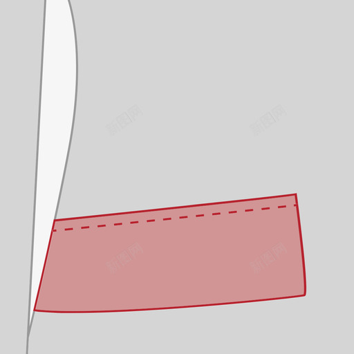 斜兜带兜盖svg_新图网 https://ixintu.com 斜兜带兜盖