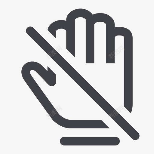 右侧聊天区下麦_iconsvg_新图网 https://ixintu.com 右侧聊天区下麦_icon