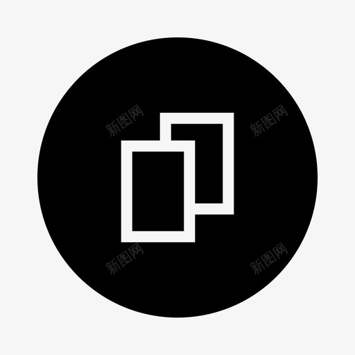 还原按钮用户界面图标svg_新图网 https://ixintu.com 按钮 按钮轮廓 用户界面 还原