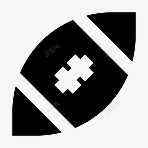 教育和学校美式足球橄榄球图标svg_新图网 https://ixintu.com 24像素 字形 学校 教育 橄榄球 美式 设备 足球 运动