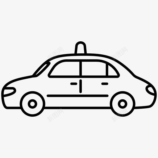 警车轿车运输工具图标svg_新图网 https://ixintu.com 提纲 警车 车辆 轿车 运输 运输工具