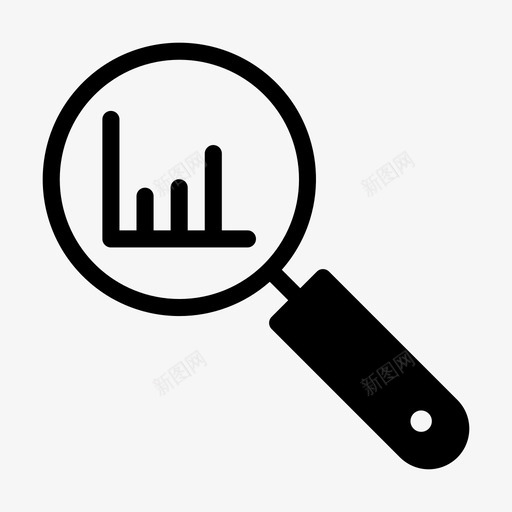 案例研究分析图表图标svg_新图网 https://ixintu.com 分析 图标 图表 字形 搜索 案例 研究 财务