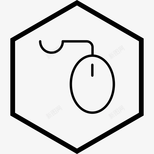 鼠标设备小工具图标svg_新图网 https://ixintu.com 优化 小工 工具 搜索引擎 设备 输入 鼠标