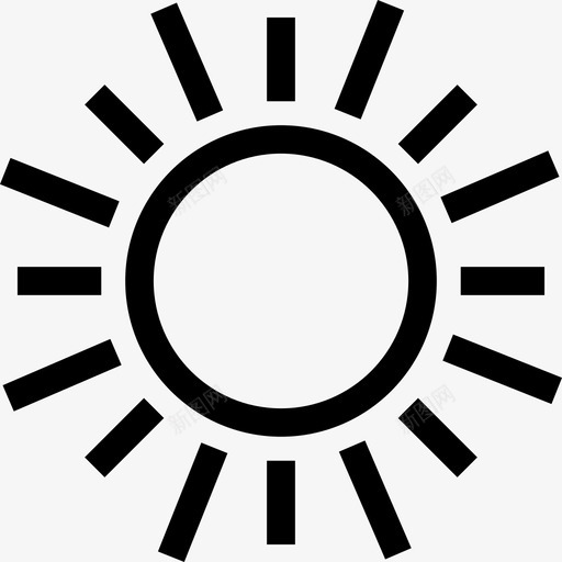 日出明亮阳光图标svg_新图网 https://ixintu.com 天气 收集 日出 明亮 阳光