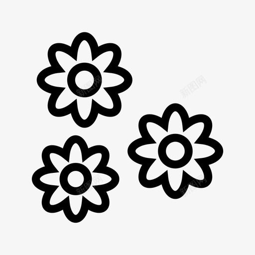 花花匠花艺图标svg_新图网 https://ixintu.com 花匠 花园 花艺