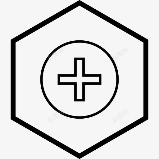 医疗标志医疗保健医院图标svg_新图网 https://ixintu.com 医疗 医疗保健 医院 标志 诊所