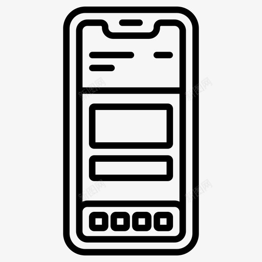 智能手机网页响应搜索引擎优化开发图标svg_新图网 https://ixintu.com 优化 响应 开发 手机 搜索引擎 智能 网页设计