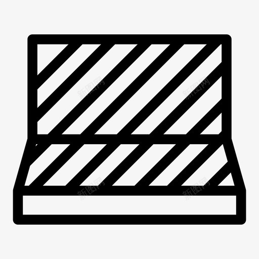 围栏屏障防护图标svg_新图网 https://ixintu.com 围栏 安全 屏障 防护