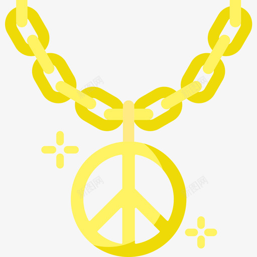 项链嘻哈23扁平图标svg_新图网 https://ixintu.com 嘻哈 扁平 项链