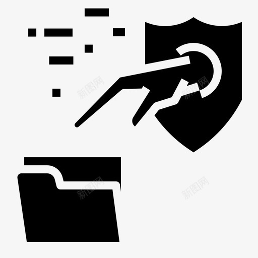 黑客犯罪互联网图标svg_新图网 https://ixintu.com 0519 互联网 固体 威胁 安全 犯罪 网络 黑客