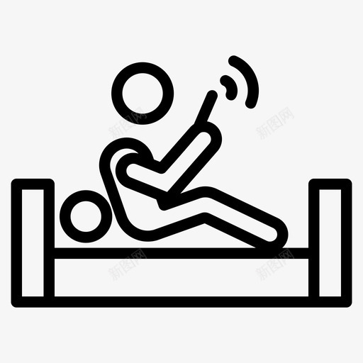 用手机睡觉拿着手机男人用手机图标svg_新图网 https://ixintu.com 一组 一组人 人用 使用 成瘾 手机 拿着 智能 用手 男人 睡觉