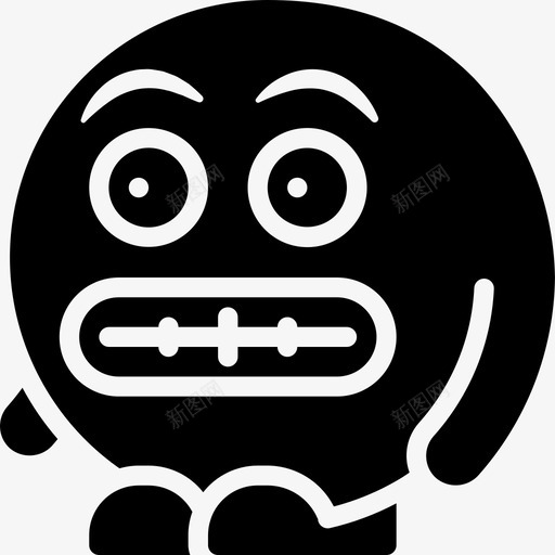 咧嘴笑表情达人加油图标svg_新图网 https://ixintu.com 加油 咧嘴 表情 达人