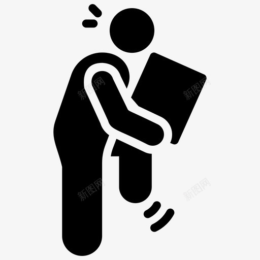 载人箱载人包装箱载人纸板箱图标svg_新图网 https://ixintu.com 包装箱 图标 字形 纸板 载人