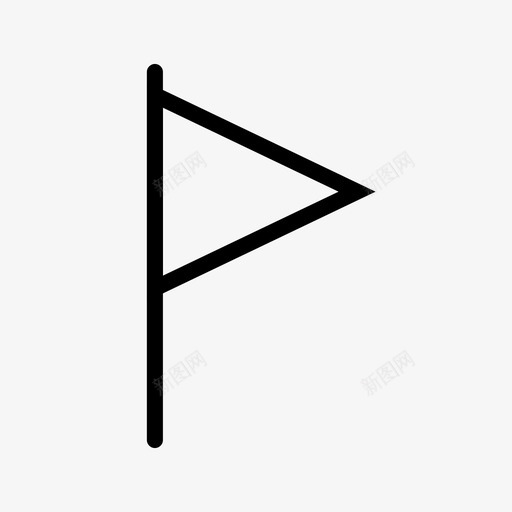 旗徽桌旗图标svg_新图网 https://ixintu.com 桌旗
