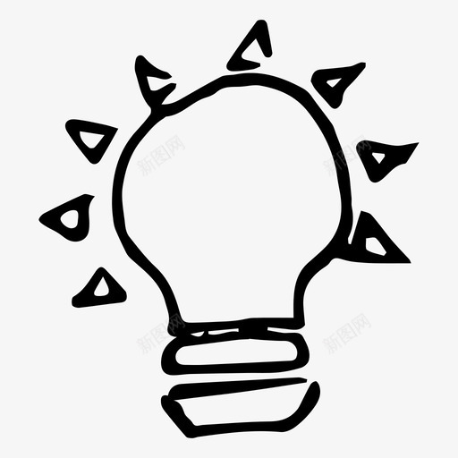 灯泡枝形吊灯照明器图标svg_新图网 https://ixintu.com 枝形吊灯 灯 灯泡 灯笼 照明器
