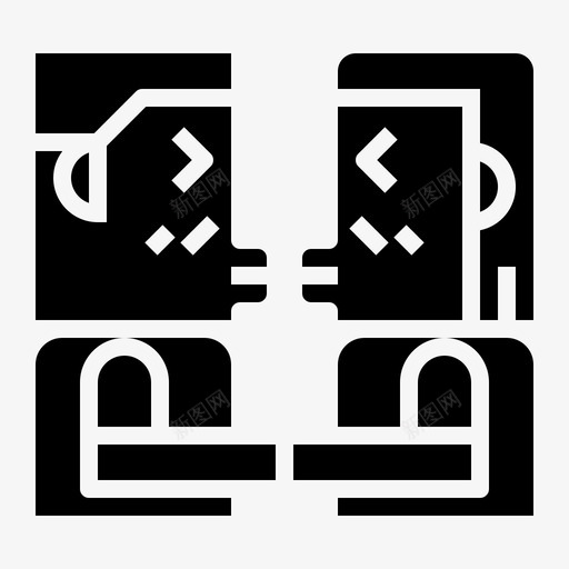 吻爱浪漫图标svg_新图网 https://ixintu.com 图标 实心 情人节 浪漫