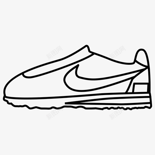 nike1412nike运动鞋图标svg_新图网 https://ixintu.com 1412 nike 运动鞋