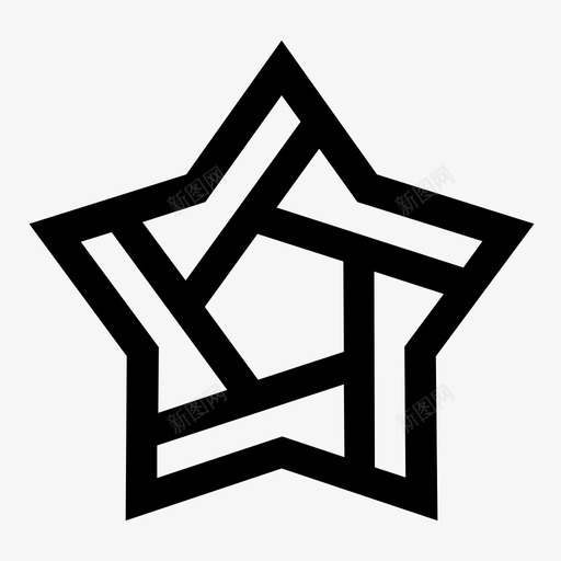 星舒利肯迷宫辐射图标svg_新图网 https://ixintu.com 利肯 旋转 星舒 螺丝 辐射 迷宫