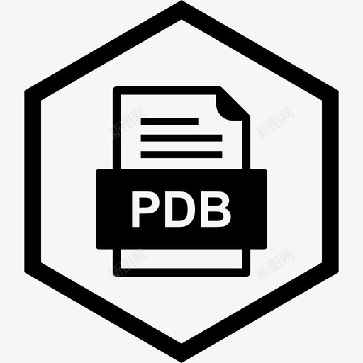 pdb文件文件文件类型格式图标svg_新图网 https://ixintu.com 41种文件格式 pdb文件文件 文件类型 格式