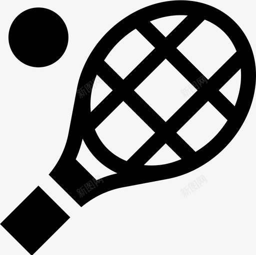 网球活跃的生活方式19充满活力图标svg_新图网 https://ixintu.com 充满活力 活跃的生活方式19 网球