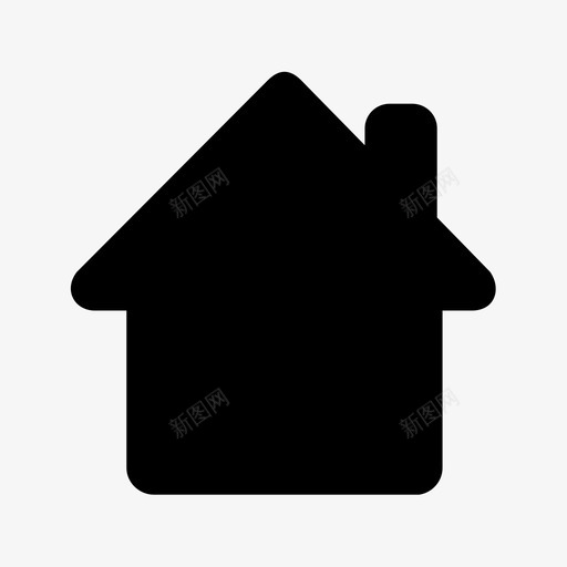 家公寓庄园图标svg_新图网 https://ixintu.com 公寓 家 庄园 房子 生活空间