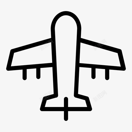 飞机机场假日图标svg_新图网 https://ixintu.com 交通 假日 大纲 旅行 机场 飞机