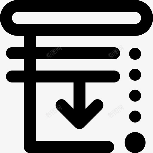 百叶窗家装33轮廓图标svg_新图网 https://ixintu.com 家装 百叶窗 轮廓