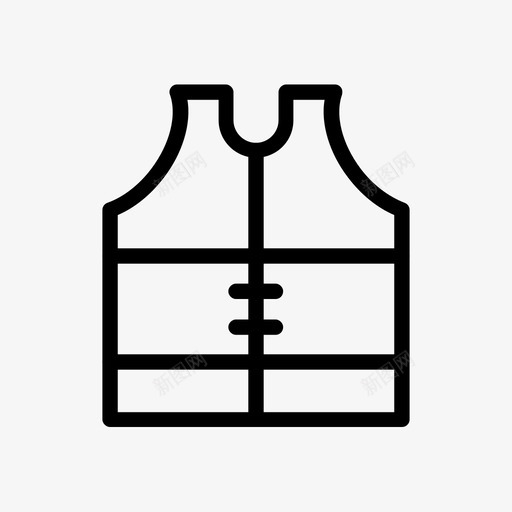 浮标救生衣海洋图标svg_新图网 https://ixintu.com 救生衣 浮标 海洋
