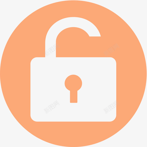 锁(开启)svg_新图网 https://ixintu.com 锁(开启)