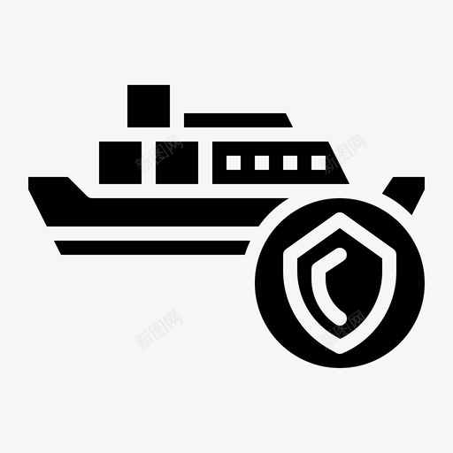 运输保险61实心图标svg_新图网 https://ixintu.com 保险 实心 运输