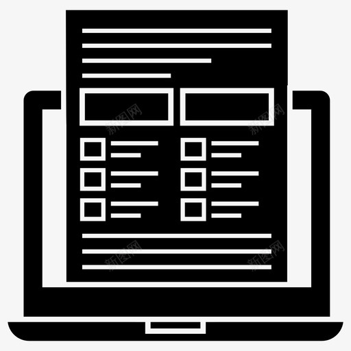 业务进展报告业务分析增长图表图标svg_新图网 https://ixintu.com 业务分析 业务进展报告 在线调查 增长图表 案例研究集 白皮书和业务报告字形矢量图标 统计报告