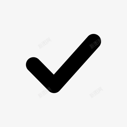 检查表复选标记确定图标svg_新图网 https://ixintu.com 基本 复选 标记 检查表 用户界面 确定