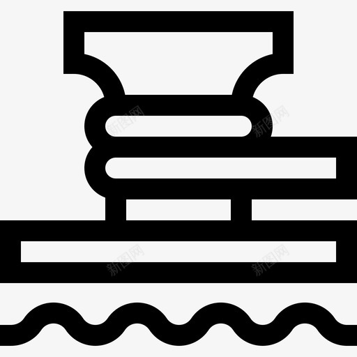 系泊点水手15线性图标svg_新图网 https://ixintu.com 水手 系泊点 线性