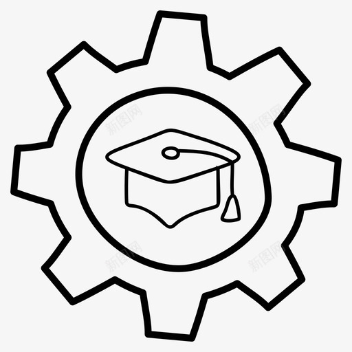 灰泥板毕业典礼学位帽图标svg_新图网 https://ixintu.com 商业 图标 学位 学术 泥板 灰泥 灰浆 研究生 管理