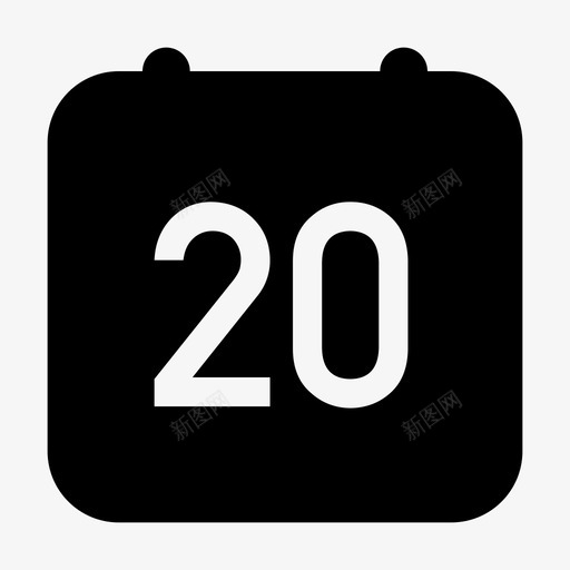 calendar-20-onsvg_新图网 https://ixintu.com calendar-20-on