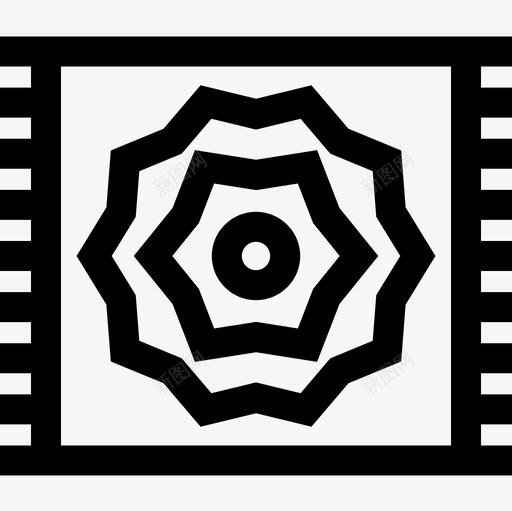 地毯嬉皮士27直线型图标svg_新图网 https://ixintu.com 地毯 嬉皮士27 直线型