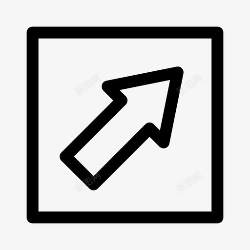 发送传递共享图标svg_新图网 https://ixintu.com 传递 共享 发送 图标 用户界面 粗体