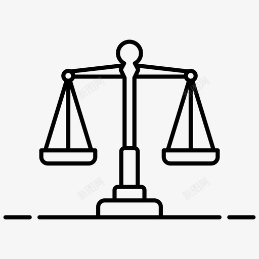 平衡平衡秤公正符号图标svg_新图网 https://ixintu.com 余额 公正 刻度 向量 平衡 年份 权重 符号 股票 金融 银行