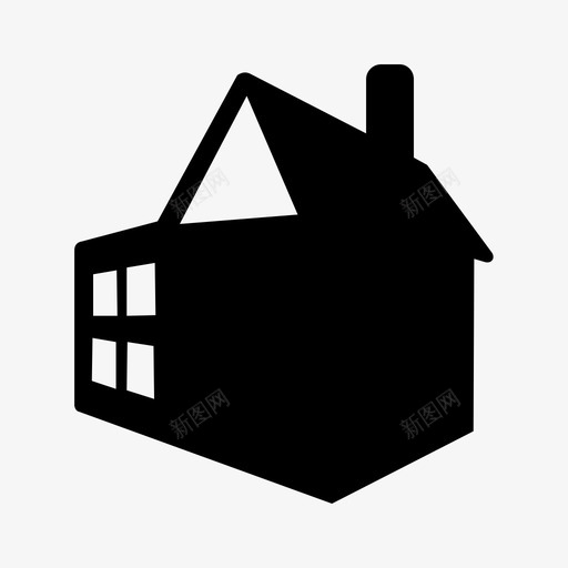 家公寓庄园图标svg_新图网 https://ixintu.com 公寓 家 庄园 房子 生活空间