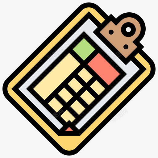 税收商业分析15线性颜色图标svg_新图网 https://ixintu.com 分析 商业 税收 线性 颜色