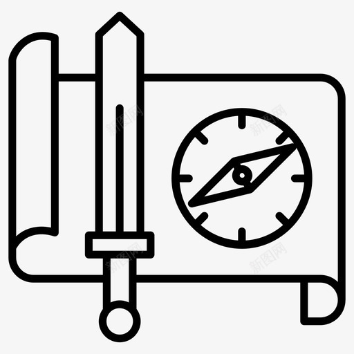 动作游戏冒险游戏战斗游戏图标svg_新图网 https://ixintu.com 冒险 动作游戏 向量 图标 宝剑 应用 开发 战斗 海盗 游戏 网站
