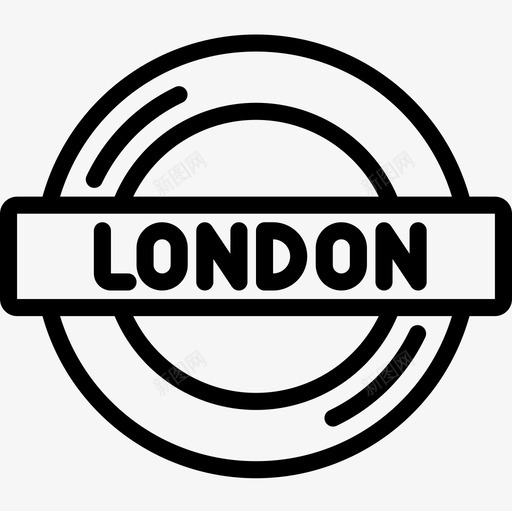 英国地铁公司图标svg_新图网 https://ixintu.com 公司 地铁 英国