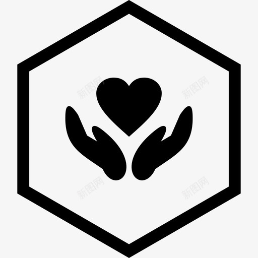 健康标志保健心脏图标svg_新图网 https://ixintu.com 保健 健康标志 医疗 心脏
