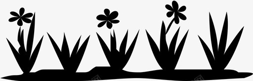 花花草花园图标svg_新图网 https://ixintu.com 植物 花园 花草