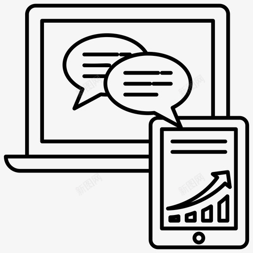 在线通信数据分析数据信息图图标svg_新图网 https://ixintu.com 一组 信息 元素 向量 图元 图标 在线 数据 数据分析 统计 通信