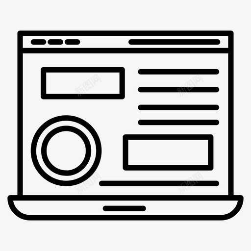 网络分析信息图表在线分析图标svg_新图网 https://ixintu.com 信息图表 可视化分析 在线分析 游戏开发和网站应用程序线向量图标集 统计 网络分析