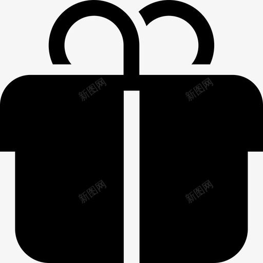 礼品生日送货图标svg_新图网 https://ixintu.com 免费 填充 生日 电子商务 礼品 礼物 聚会 购物 送货
