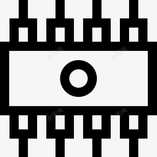 Rom计算机功能6线性图标svg_新图网 https://ixintu.com Rom 功能 线性 计算机